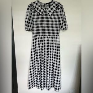 Black and White Maxi Dress